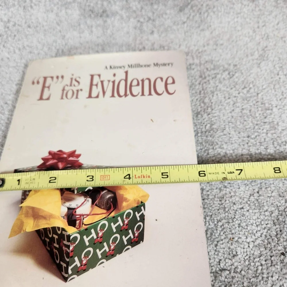 Sue Grafton E is for Evidence Mystery Hardcover Book 1988‎ Kinsey Millhone